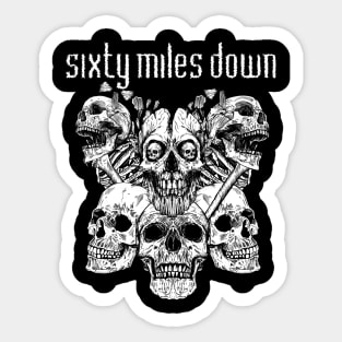 Pile Of Skulls Sticker